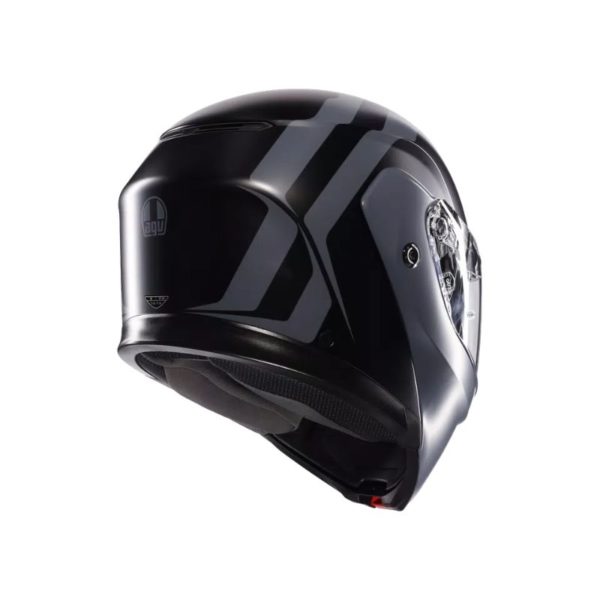 Casco AGV STREETMODULAR E2206 MPLK RESIA MATT BLACK GREY