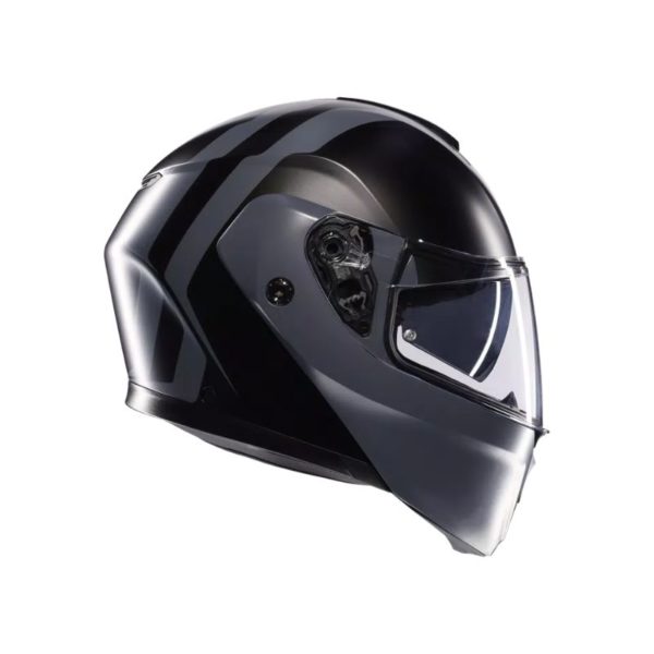 Casco AGV STREETMODULAR E2206 MPLK RESIA MATT BLACK GREY