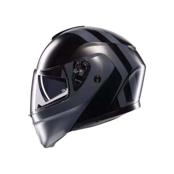 Casco AGV STREETMODULAR E2206 MPLK RESIA MATT BLACK GREY