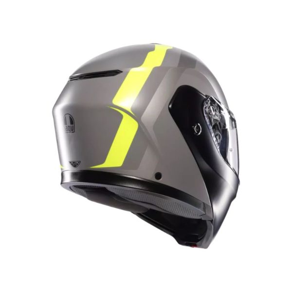 Casco AGV STREETMODULAR E2206 MPLK RESIA MATT GREY BLACK YEL FLUO