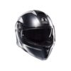 Casco AGV STREETMODULAR E2206 MPLK RESIA MATT GREY SILVER RED