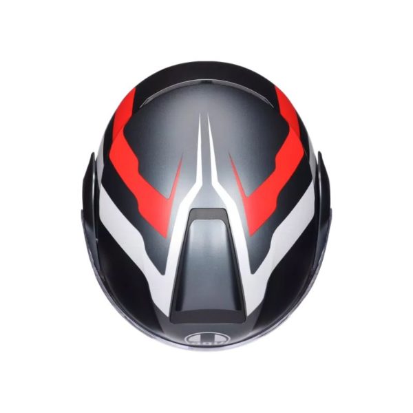 Casco AGV STREETMODULAR E2206 MPLK RESIA MATT GREY SILVER RED