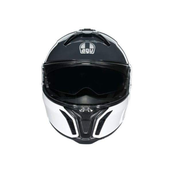 CASCO AGV TOURMODULAR  BALANCE WHITE GREY RED