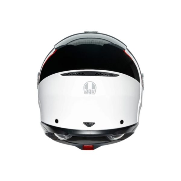 CASCO AGV TOURMODULAR  BALANCE WHITE GREY RED