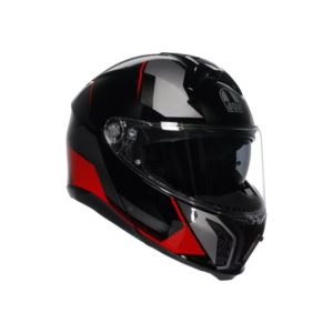 CASCO AGV TOURMODULAR E2206 MULTI MPLK PERCEPTION BLACK RED