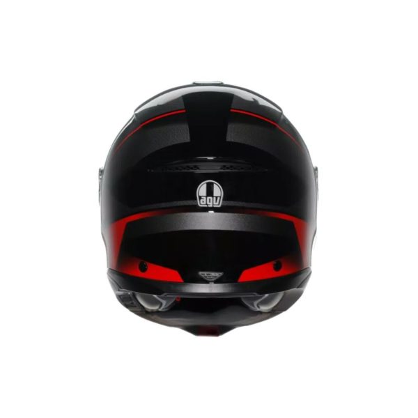 CASCO AGV TOURMODULAR E2206 MULTI MPLK PERCEPTION BLACK RED