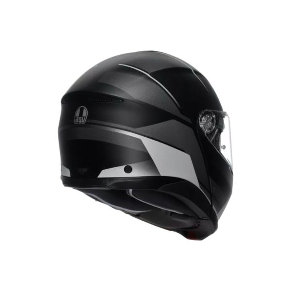 CASCO AGV TOURMODULAR E2206 MULTI MPLK PERCEPTION MATT BLACK SILVER