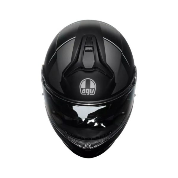 CASCO AGV TOURMODULAR E2206 MULTI MPLK PERCEPTION MATT BLACK SILVER