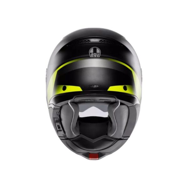 CASCO AGV TOURMODULAR E2206 MULTI MPLK PERCEPTION MATT BLACK YEL FLUO