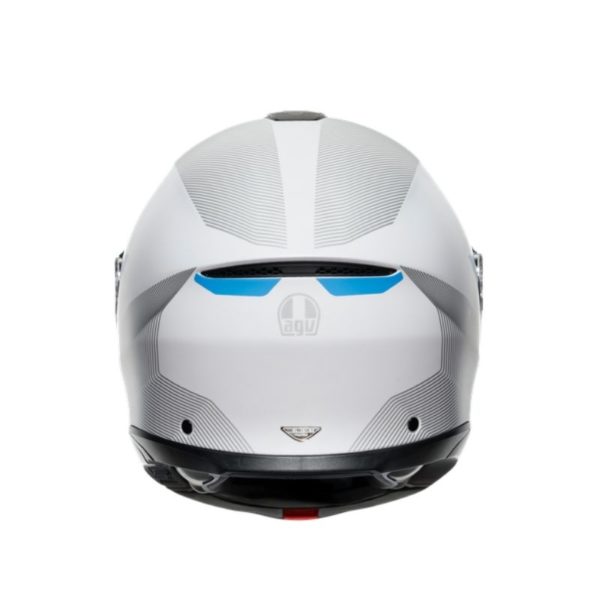 CASCO AGV TOURMODULAR  FREQUENCY LIGHT GREY BLUE