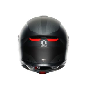 CASCO AGV TOURMODULAR  FREQUENCY MATT GUNMETAL RED
