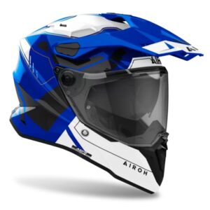 CASCO AIROH COMMANDER 2 REVEAL BLUE GLOSS