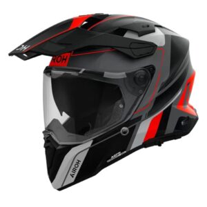 CASCO AIROH COMMANDER 2 SKIP ORANGE MATT