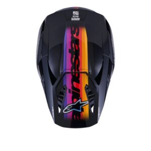 CASCO ALPINESTAR S-M3 FORCE BLACK GLOSSY