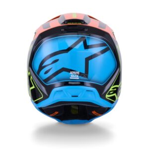 CASCO ALPINESTAR S-M3 FRAY BLACK ORANGE YELLOW FL G