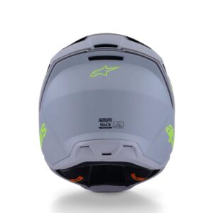 CASCO ALPINESTAR S-M3 RADIUM GRAY BLACK YELLOW FL MATT