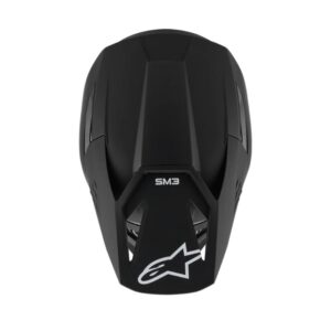 CASCO ALPINESTAR S-M3 SOLID BLACK MATT