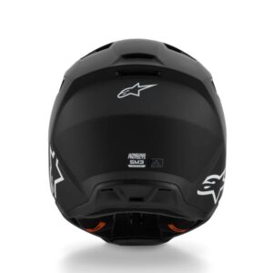 CASCO ALPINESTAR S-M3 SOLID BLACK MATT