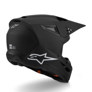 CASCO ALPINESTAR S-M3 SOLID BLACK MATT