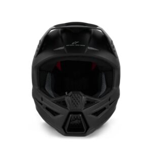 CASCO ALPINESTAR S-M3 SOLID BLACK MATT