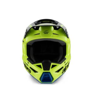 CASCO ALPINESTAR S-M3 YOUTH RADIUM YELLOW FLUO BLACK BLUE GL