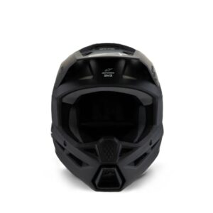 CASCO ALPINESTAR S-M3 YOUTH SOLID BLACK MATT