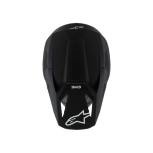 CASCO ALPINESTAR S-M3 YOUTH SOLID BLACK MATT