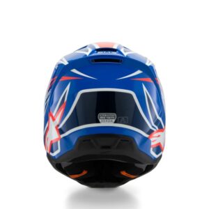 CASCO ALPINESTAR S-M3 YOUTH WURX BLUE RED WHITE BLACK GL
