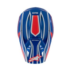 CASCO ALPINESTAR S-M3 YOUTH WURX BLUE RED WHITE BLACK GL