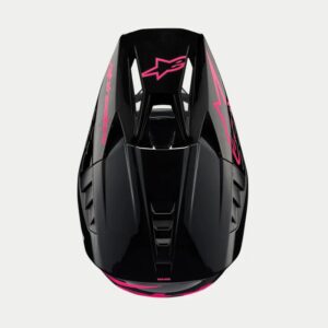 CASCO ALPINESTAR S-M5 CORP BLACK DIVA PINK GLOSSY