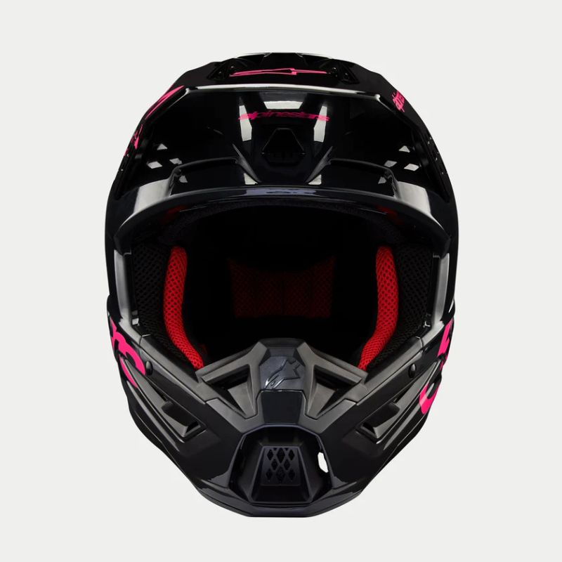 CASCO ALPINESTAR S-M5 CORP BLACK DIVA PINK GLOSSY