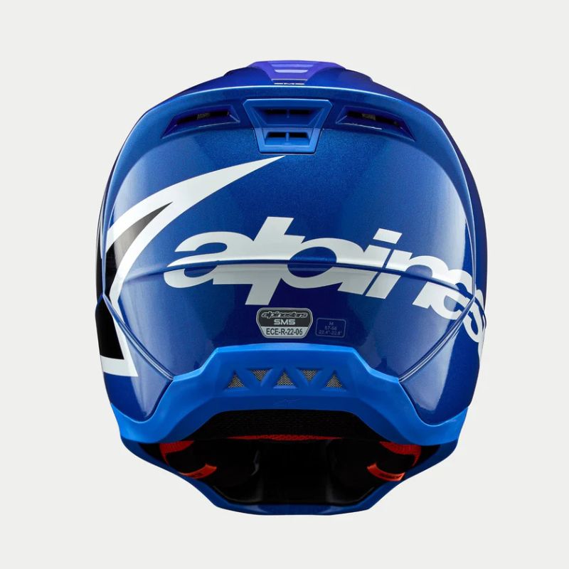CASCO ALPINESTAR S-M5 CORP BLUE GLOSSY