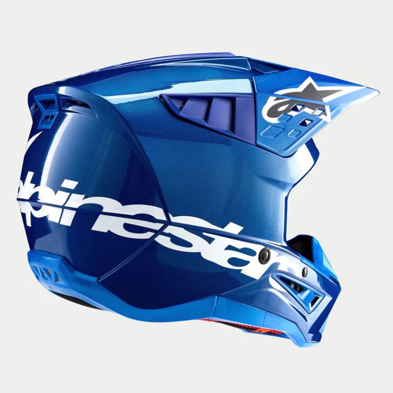CASCO ALPINESTAR S-M5 CORP BLUE GLOSSY