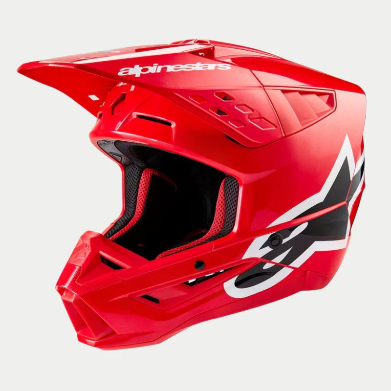 CASCO ALPINESTAR S-M5 CORP BRIGHT RED GLOSSY