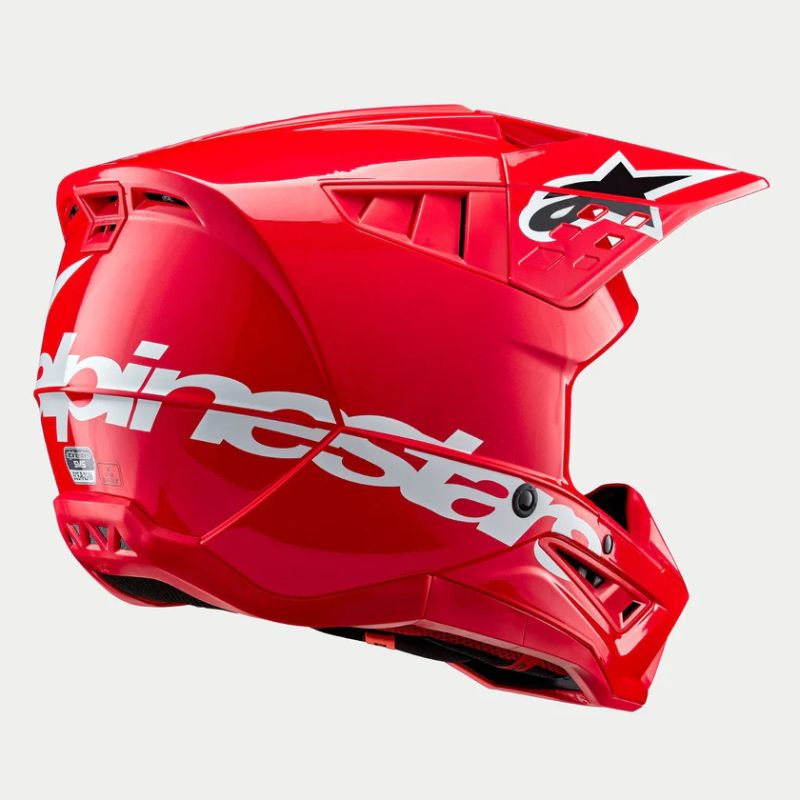 CASCO ALPINESTAR S-M5 CORP BRIGHT RED GLOSSY