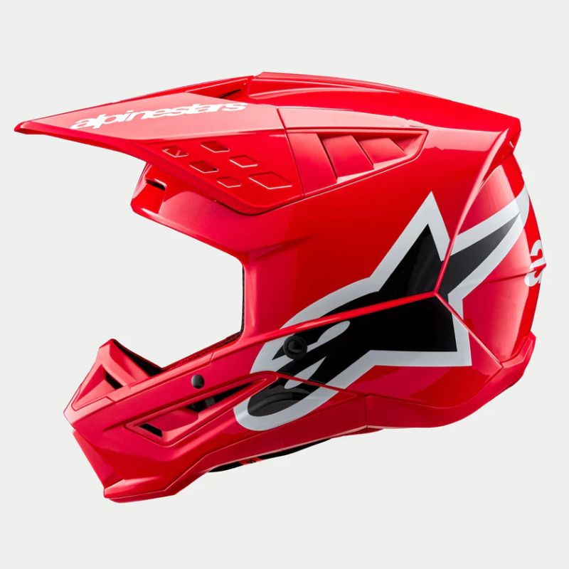 CASCO ALPINESTAR S-M5 CORP BRIGHT RED GLOSSY