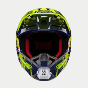 CASCO ALPINESTAR S-M5 RASH NIGHT NAVY YELLOW FLUO GLOSSY