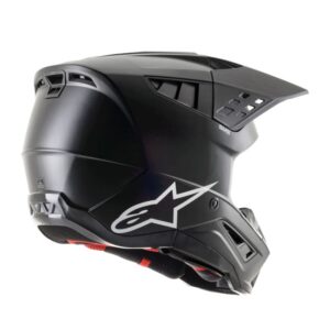CASCO ALPINESTAR 	S-M5 SOLID BLACK MATT