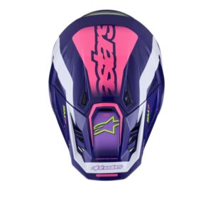 CASCO ALPINESTAR S-M7 DEED PURPLE PINK GLOSSY