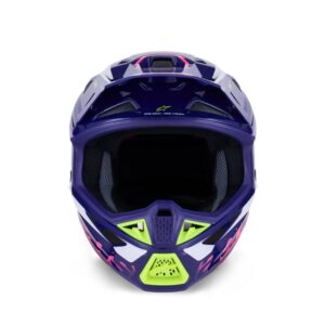 CASCO ALPINESTAR S-M7 DEED PURPLE PINK GLOSSY