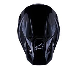 CASCO ALPINESTAR S-M7 SOLID BLACK GLOSSY