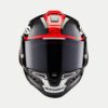 CASCO ALPINESTAR SUPERTECH R10 ELEMENT BLACK BARBON BRIGHT RED WHITE GLOSSY - Imagen 6