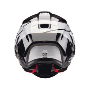 CASCO ALPINESTAR SUPERTECH R10 ELEMENT BLACK CARBON SILVER BLACK GLOSSY