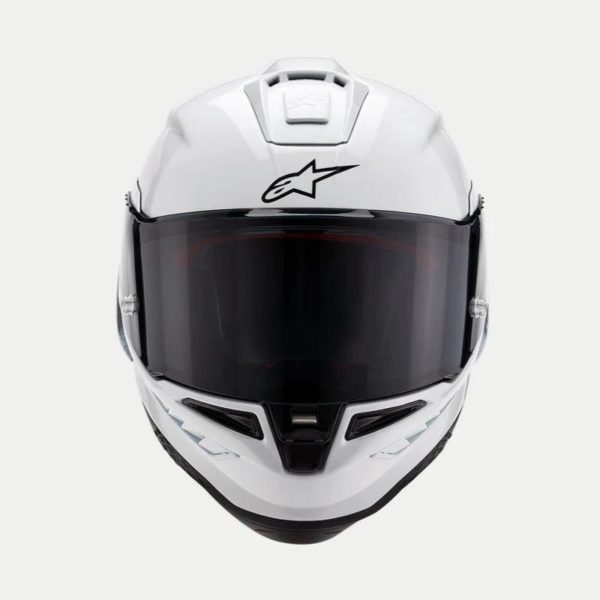 CASCO ALPINESTAR SUPERTECH R10 SOLID BLANCO