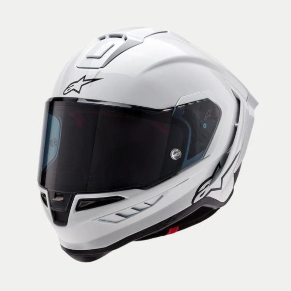 CASCO ALPINESTAR SUPERTECH R10 SOLID BLANCO