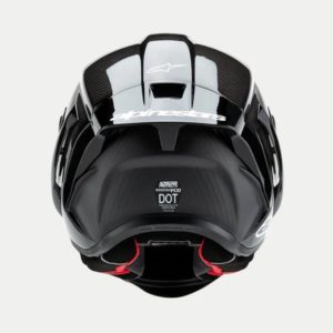 CASCO ALPINESTAR SUPERTECH R10 SOLID NEGRO CARBON