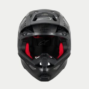 CASCO ALPINESTAR SUPERTECH S-M10 FAME BLACK CARBON M&G