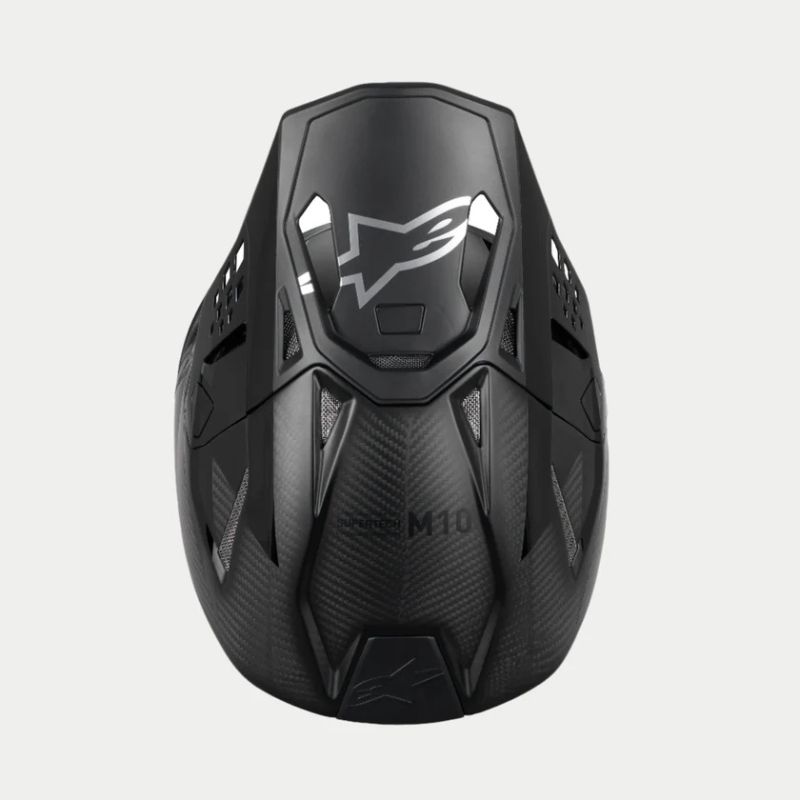 CASCO ALPINESTAR SUPERTECH S-M10 FAME BLACK CARBON M&G