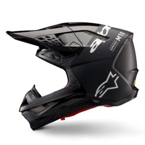 CASCO ALPINESTAR SUPERTECH S-M10 FLOOD  BLACK DARK GRAY M&G