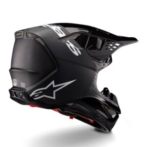 CASCO ALPINESTAR SUPERTECH S-M10 FLOOD  BLACK DARK GRAY M&G